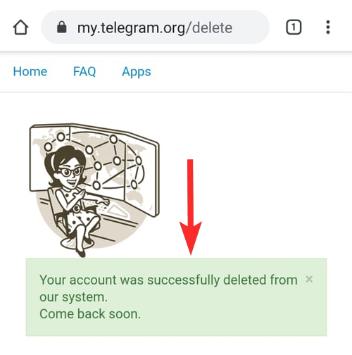 Cách xóa tài khoản Telegram 2022