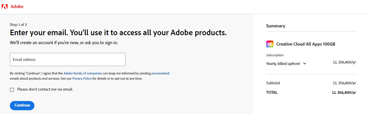 Trọn bộ Adobe Bản quyền chỉ với 100K kèm 100GB Cloud tới 1 năm