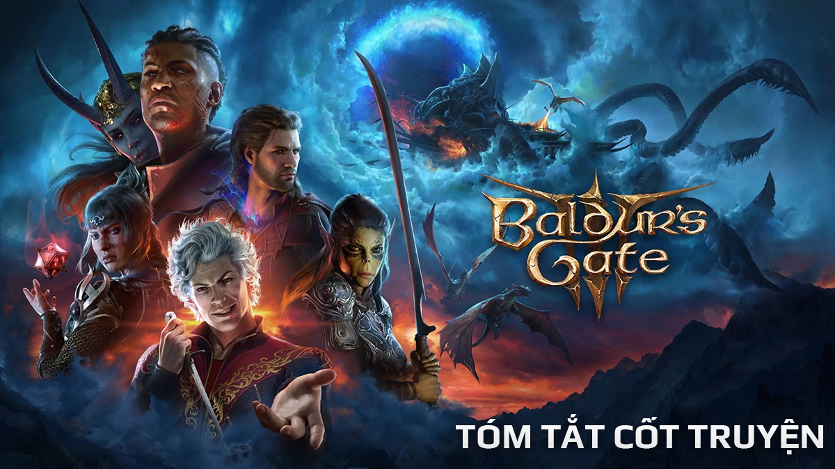 Tóm tắt Cốt truyện Baldur's Gate 3, tựa game siêu hot đang càn quét Steam